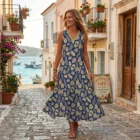 Robe Longue Tropicale Femme S-5XL – vue 7