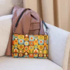 Sac bandoulière rétro géométrique – vue 3
