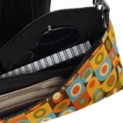 Sac bandoulière rétro géométrique – vue 5