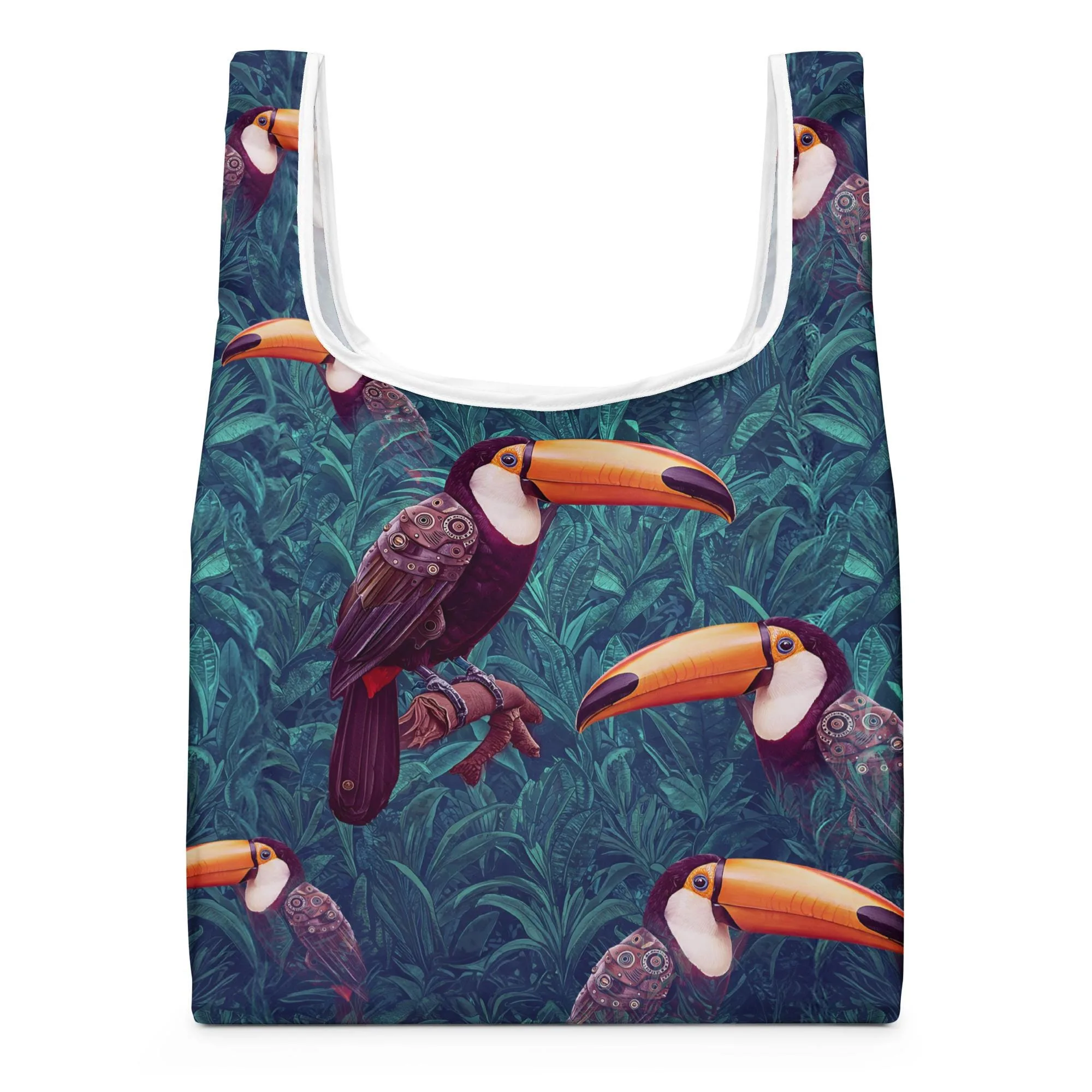 Sac réutilisable Toucan Steampunk