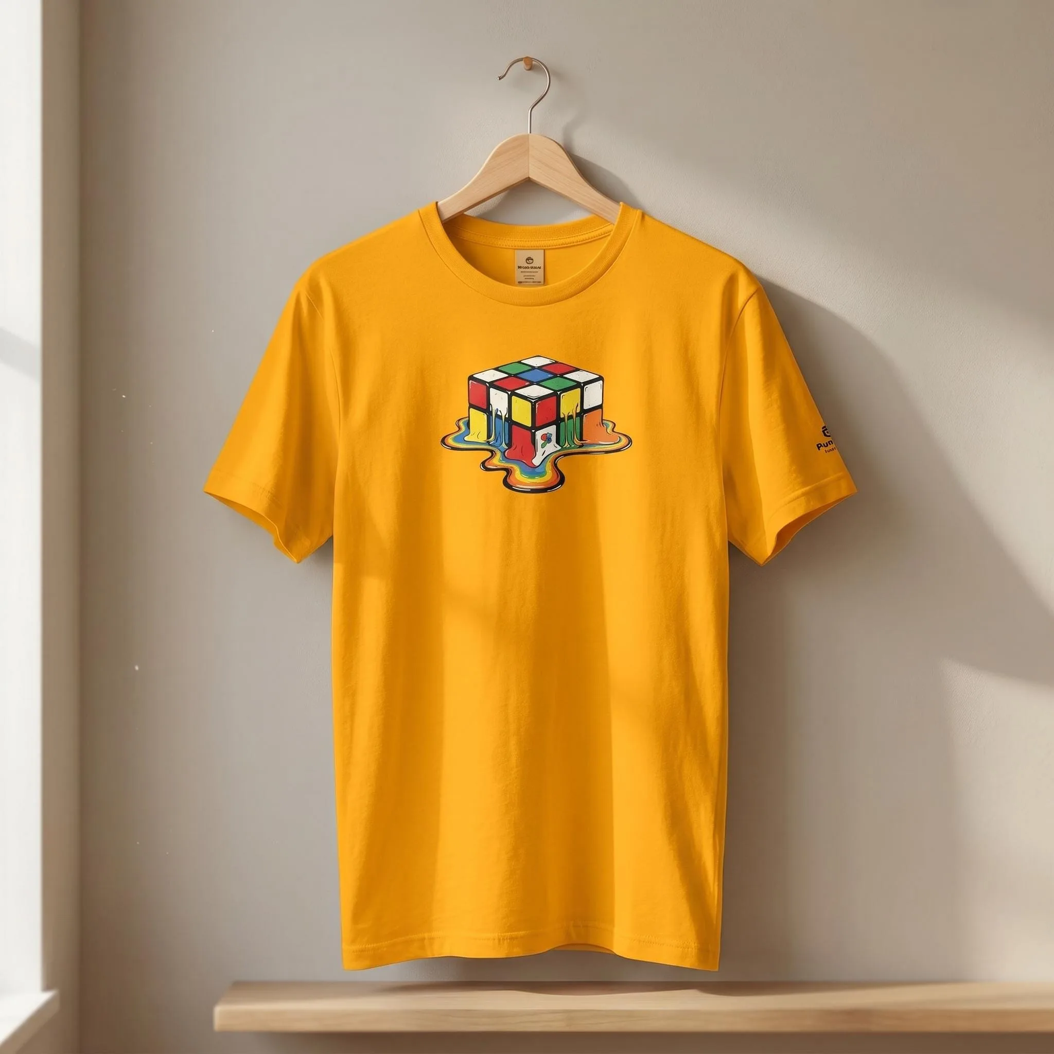 Sheldon T-Shirt Geek Génie du Cube – photo 1 Sheldon T-Shirt Geek Génie du Cube