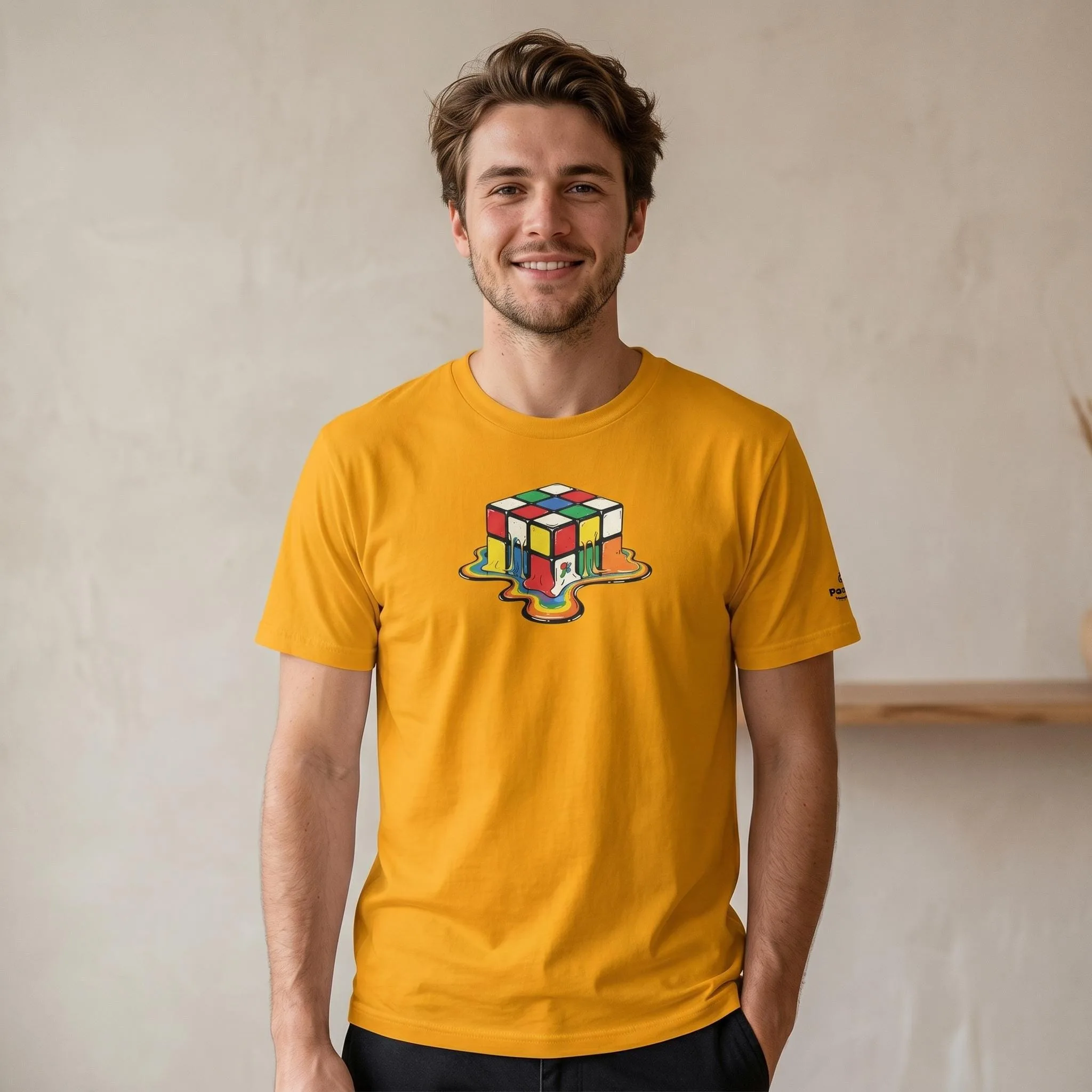 Sheldon T-Shirt Geek Génie du Cube – vue 2