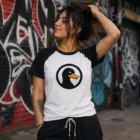 T-shirt Canard Diabolique Femme