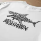 T-shirt Femme Requin Steampunk Mégalodon – vue 4