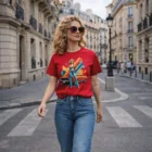 T-Shirt Vintage “Highway Muse”