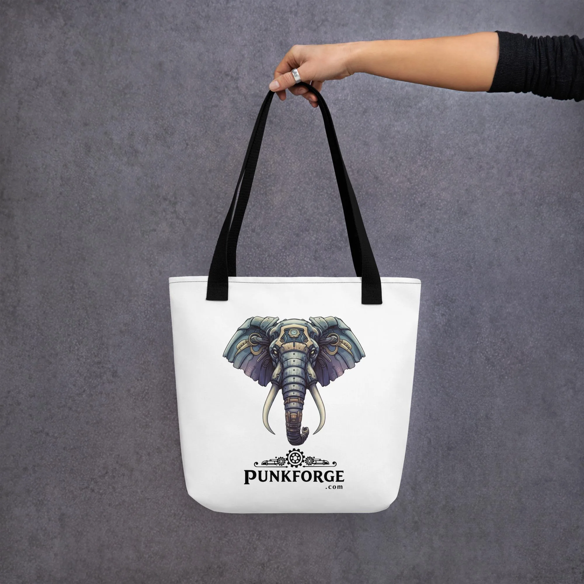 Tote Bag Steampunk Éléphant – vue 6